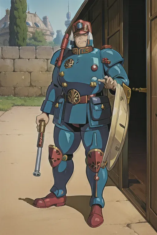 ghibli style, Warhammer 40k, guardsmen, ((masterpiece)) <lora:dpmg_ghibli_style:0.92>