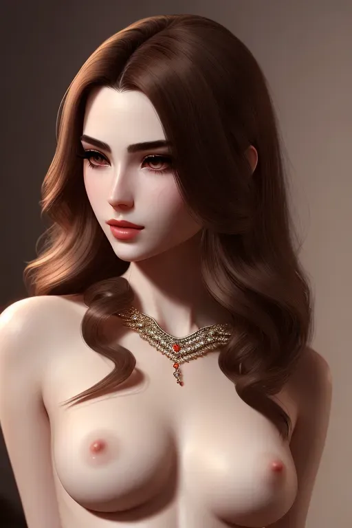 a photo,trimmed pubic hair,five slender fingers,long hair,gorgeous face,beautiful lips,curved eyebrows,pale skin,romantic,wearing jewelry,pussy,nude,realistic,smooth,professional,artstation