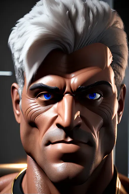(((Uploaded photos face))), ultra detailed, Unreal engine 5, studio lighting, abs, jacked, full body in frame,