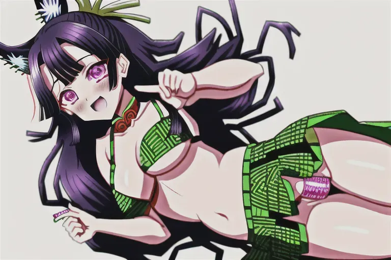 Mitsuri from Kimetsu no yaiba cum on big tits