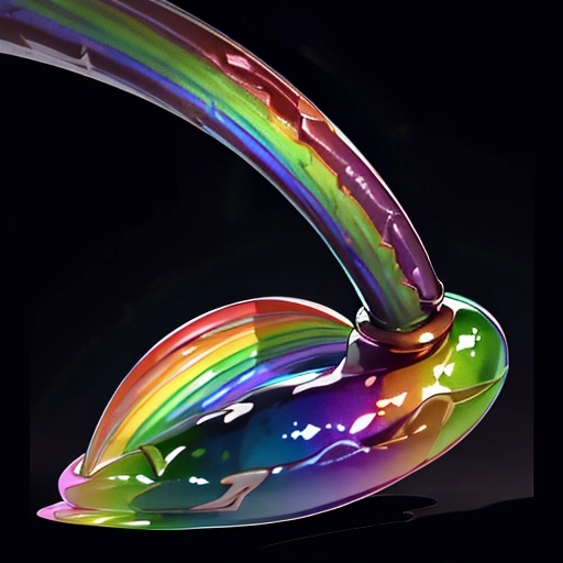 Highly detailed, best quality, nsfw,((rainbow of big veiny cocks)), photorealistic, hyper realistic, sharp focus, ((a rainbow made of big veiny cocks))