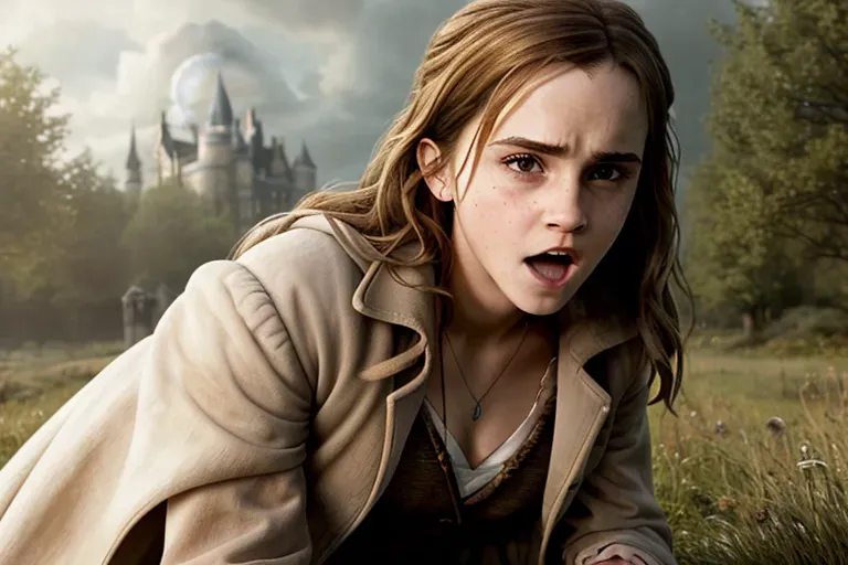 Dopamine Girl Emma Watson As Hermione Granger In Sexy Christmas My