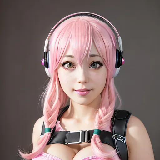 Dopamine Girl Beautiful Girl Cosplaying As Super Sonico Extremely High Quality8kultra High 8836