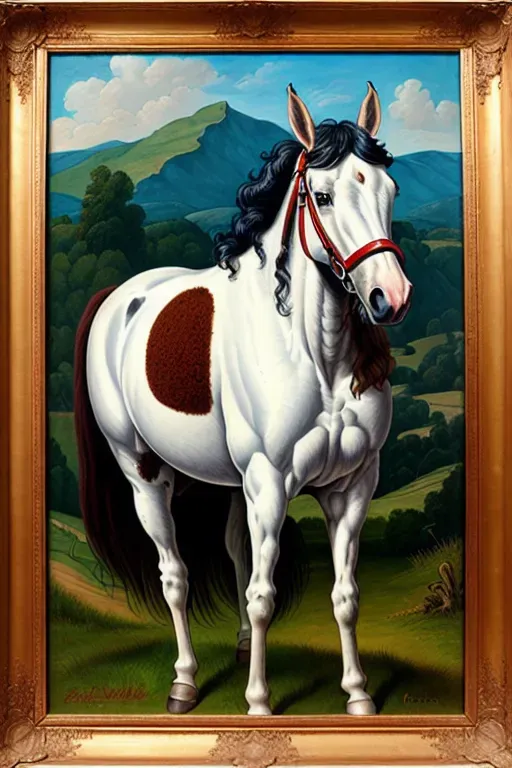 realistic painting of henry cavills ass