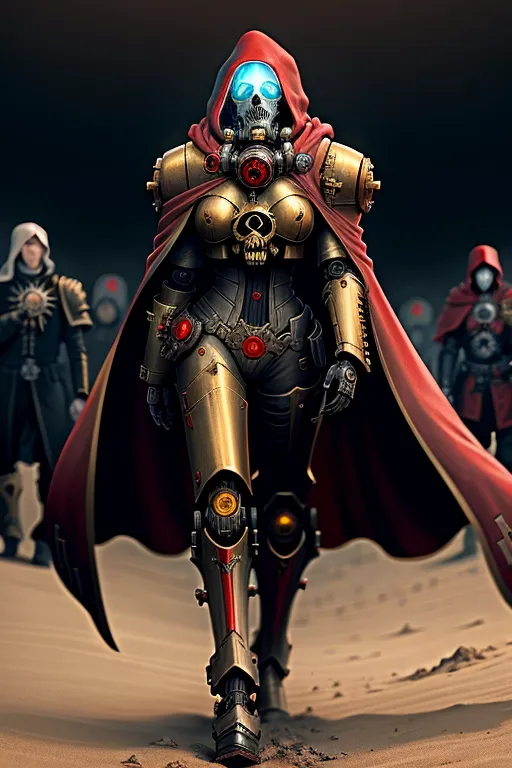 Dopamine Girl Warhammer 40k Style Female Adeptus Mechanicus