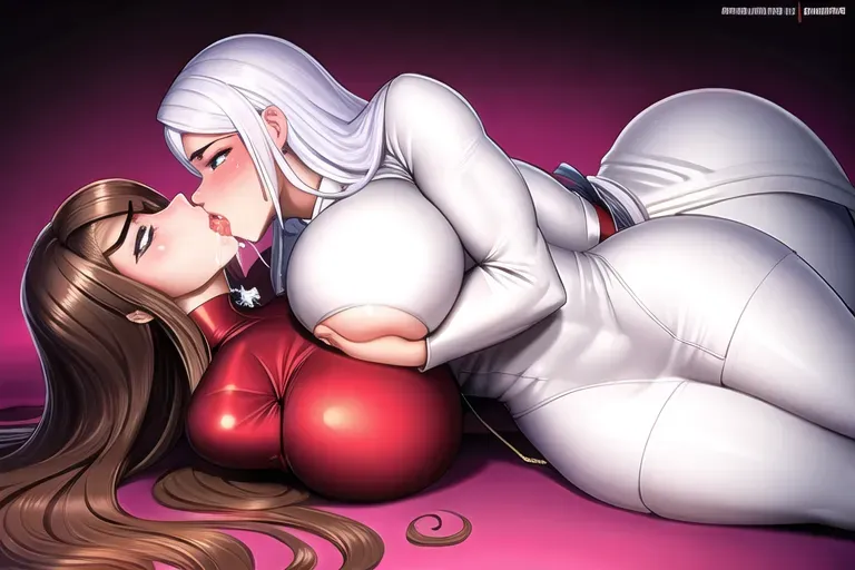 a concept art of, boobs pressing,ahegao,muscular man,white dress, big cleavage, male, groping, grabbing, kiss, make out,st Louis, French kiss, saint louis,curvy,tit suck,big tits,sucking tits, big breasts, breast sucking,five fingers per hand,gorgeous face,beautiful lips,curved eyebrows,smooth skin,erotic,surreal,editorial,highly detailed,sharp focus