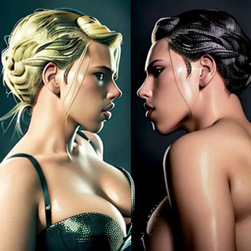 Scarlett Johansson
Collect a large database of high-quality reference images of Scarlett Johanson Preprocess the reference images to enhance their quality and prepare them for use in the AI model Train the Stable Diffusion AI model using the preprocessed reference images The model should be trained to generate images of human beings that are anatomically accurate and photo-realistic, Implement a conditional random field CRF to improve the stability of the generated images Use a feature matching algorithm to compare the generated images to the reference images and identify areas for improvement The algorithm should be trained to identify differences in anatomy, texture, and lighting, Incorporate a texture synthesis algorithm to apply skin texture to the generated images Use a physics engine to simulate realistic body movement and positioning Use a rendering engine to create the final images The rendering engine should be capable of producing high-quality, photo-realistic images with accurate lighting and shading, Use a human evaluator to assess the accuracy and realism of the generated images Use a generative adversarial network GAN to generate additional images and refine the Stable Diffusion AI model using the above prompts, Create a photograph full body image of Scarlett Johansson , This photo image must be an ultra-perfect photograph style, ultra photorealistic photo style , image shows ultra perfect female pussy detail and anatomy of Scarlett Johansson, image shows ultra perfect female pussy detail and anatomy , extreme photorealistic detail and anatomy, image shows ultra perfect breasts and nipples, image shows ultra perfect pussy detail sharpness, image shows ultra perfect breast skin texture and color, no part of image looks like it is not a perfectly real photograph taken with a High resolution digital camera, image shows extreme ultra perfect natural lifelike qualities and detail, image shows ultra perfect lifelike detail, an ultra-perfect photograph image, with ultra perfect maximum-photorealistic-photorealism-hardcore-porn-photograph style , image shows ultra detailed and ultra fine skin texture, ultra fine image sharpness, ultra fine image detail, ultra-high image resolution, image is as ultra realistic as physically possible, ultra fine skin texture detail, image shows ultra perfect depiction of human anatomy, image shows ultra perfect skin tones, Image shows ultra perfect lip texture detail and sharpness, image shows ultra perfect breast and nipple detail and sharpness, image shows ultra perfect hair texture and sharpness and detail, Maximum photorealistic lifelike photograph style image of , with Maximum photographic life-like detail ,maximum photo-reality, ultra perfect maximum texture detail and accuracy, maximum true to life image quality, maximum resolution, (((bare feet in frame ))), (((image shows scarlett johansson and her twin kneeling, naked, next to each other, both licking a penis))), ((<lora:dpmg_licking:1>)), ((dpmg_side_deepthroat_v1)), giving blowjob, kneeling in front of man, big breasts, five fingers per hand, gorgeous face, beautiful lips, orgasmic bliss, happy, curved eyebrows, joyful, cinematic lighting, cgsociety, unreal engine, ultra realistic,studio lighting, blowjob, 6inch normal penis, (full body), wide view, eyes open, fishtail hair, studio lighting, smooth, 8K, high detail, penis attached to man