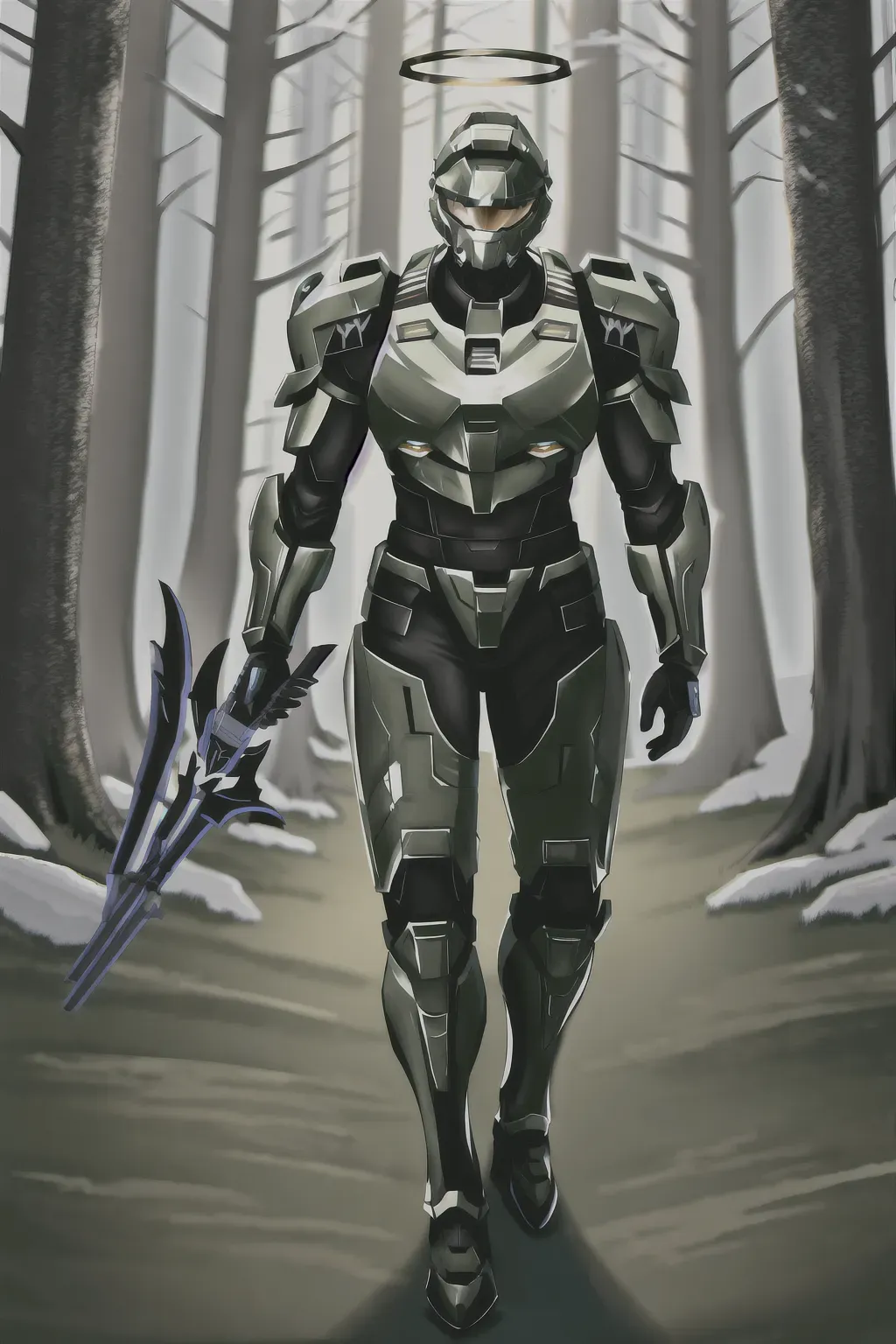 Anime Futuristic Armor