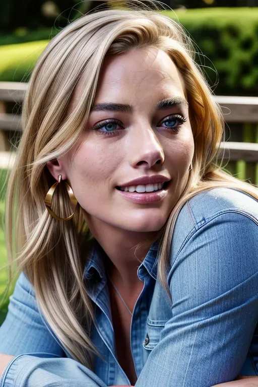 Dopamine Girl An Ultra Realistic Photo Of Margot Robbie Nude Hot Sex Picture 