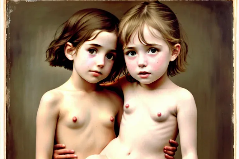 naked girl with a naked boy