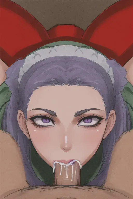 A high detail full photo body shot of, a latina girl, black hair, huge breasts, gorgeous, fit, surreal, photorealistic cum, purple eyes, sucking dick, sucking cock, dick in mouth, mouth on dick, blowjob, throatpie, cream, face fuck, throat fuck, deep throat,
dpmg_pov_blowjob_v1