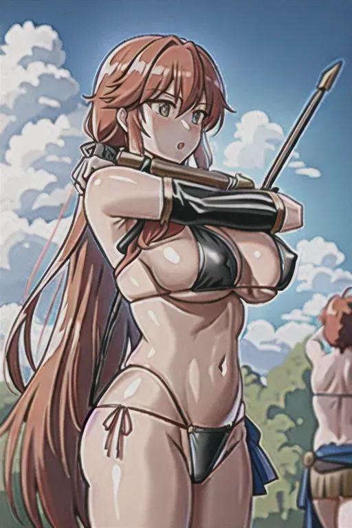 Looking out over the village, Amazon, large breasts, large nipples, redhead, Editorial The Amazons are a race of warrior women who live in a remote land far to the east. They are known for their strength courage and skill in battle.
The Amazons are tall and athletic with long flowing blonde or red hair. They wear tight clothing made of leather and fur and they carry a variety of weapons including bows and arrows spears and swords.
The Amazons are fiercely independent and fiercely loyal to their tribe. They are skilled warriors and they are not afraid to fight for what they believe in.
The Amazons are a powerful force to be reckoned with. They are a symbol of sexual prowess and independence and they inspire women all over the world.