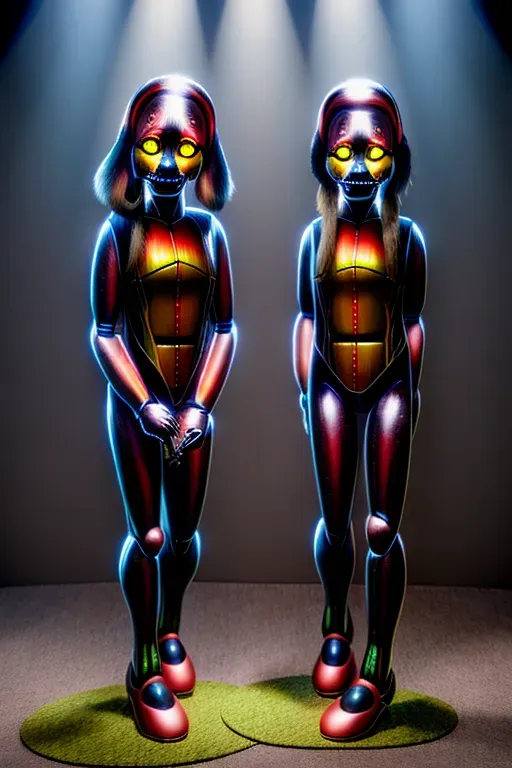 realistic looking animatronic,