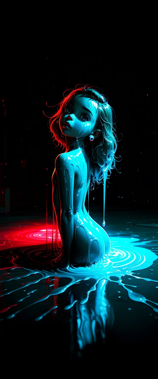 AI Art by MAGENTA CHARIZARD | Dopamine Girl