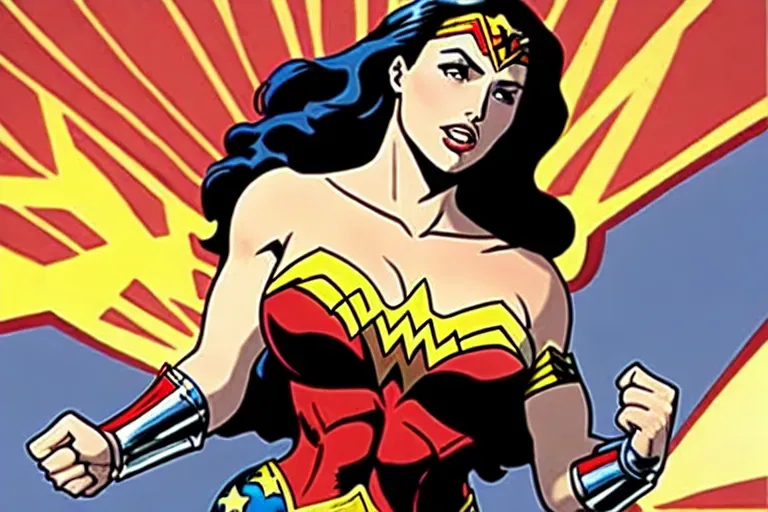 wonder woman being groped