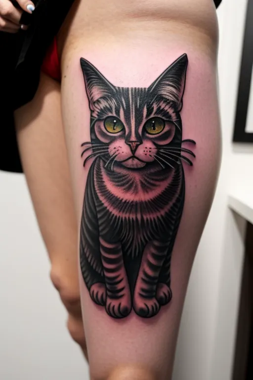 A pussy tattoo