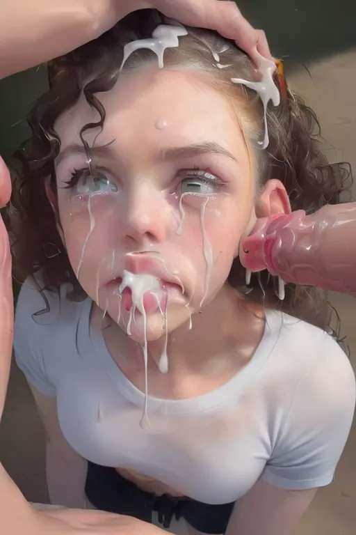 (skinny woman with detailed features, cute, adorable, pale complexion, athletic, lean, (skinny torso, small waist), (gaunt face, big wide round doe eyes, small mouth, nose piercing, perfect teeth, big lips), (curly hair, dark brown hair), small breasts,
on a beach,
blackmailed, ((forced double blowjob)), shirt ripped, small breasts exposed, handjob, accurate face, crying, tears, ((gagging on cock)), ((head forced down on a hard cock)), flush face, embarrassed, humiliated, scared, ((deep throat)), messy hair, messy face, saliva dripping, ((forced to suck)), ruined makeup, upset, sad, ((big cock in mouth)), beautiful, eye contact, oral sex, angry, disdain, rough, hardcore, sucking, looking at viewer, ((sucking_viewers_cock)), dpmg_face_cum_v1, detailed penis, sharp detail, natural breasts, semen dripping down face and lips, natural penis, puking cum, cum overflow from mouth, cum bubbles in mouth, extremely thick cum, detailed cum, puke, ((puking_lots_of_cum)), puking, cum dripping down face, face full cum, mouth full cum, green cum, disgusted face, thick cum, disgusting cum, smegma cum, vile cum, thick disgusting cum