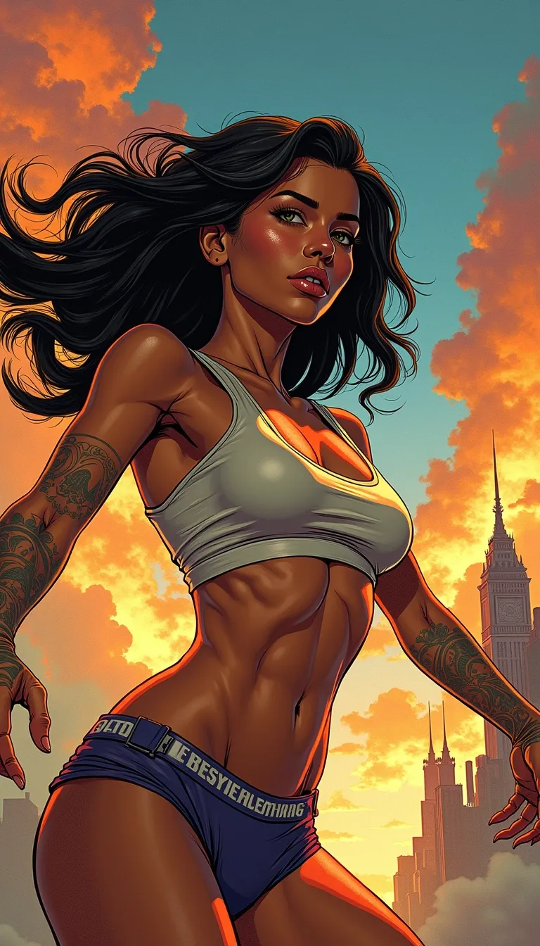 AI Art by Raleigh Satterfield | Dopamine Girl