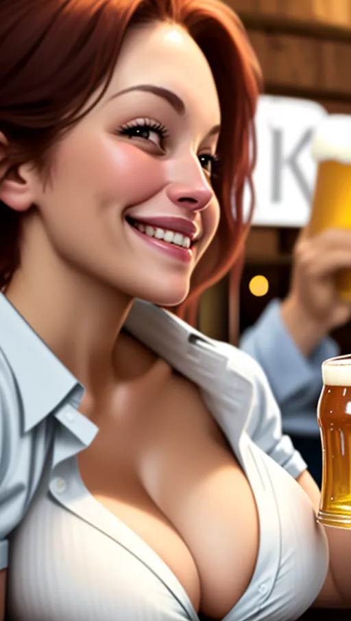 AI Art by Artificial Alien Intelligence | Dopamine Girl