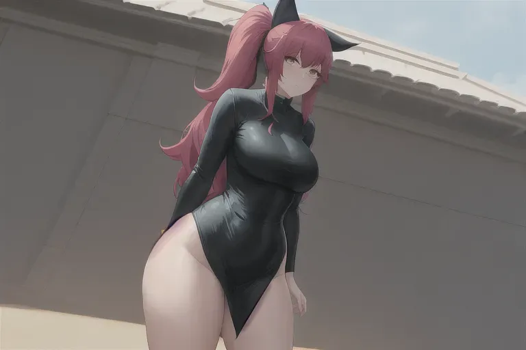 A picture of a karen as a thicc anime girl naked