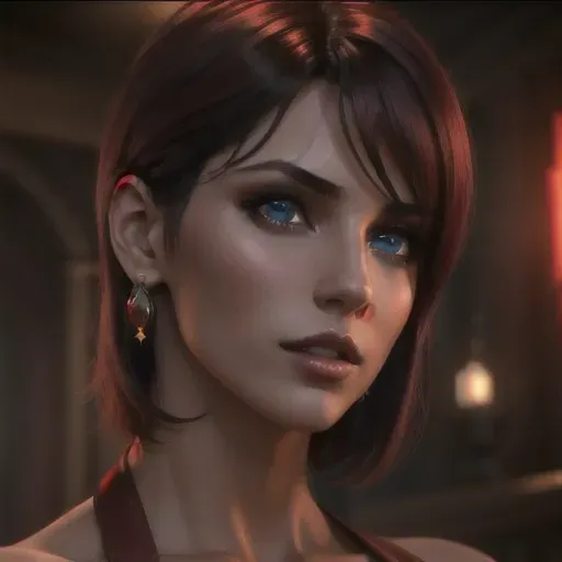 pornstar Vicca has short straight hair that is dark red, very intense and beautful eyes, high cheekbones in a very beautiful face, small beautiful breasts with very erect nipples
ultra realistic graphics, High definition, excellent lighting, best quality, high resolution, photorealistic, masterpiece, ultra realistic graphics, 16k, improved graphics