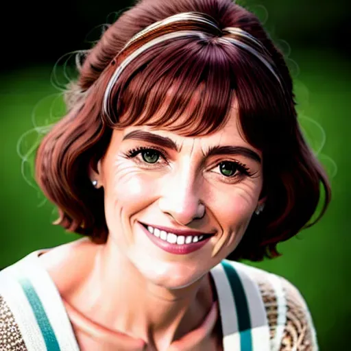 (((a highly detailed 8k photo of))),Charline Clerc from Oyonnax in France, ((highly realistic)), ((masterpiece)), smile,