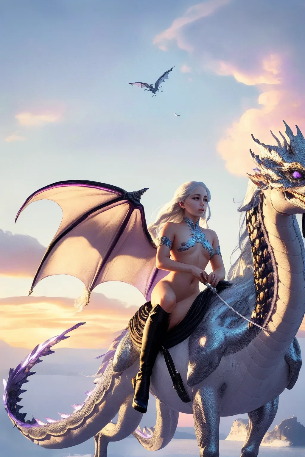 AI Art by Blue Dreamer | Dopamine Girl
