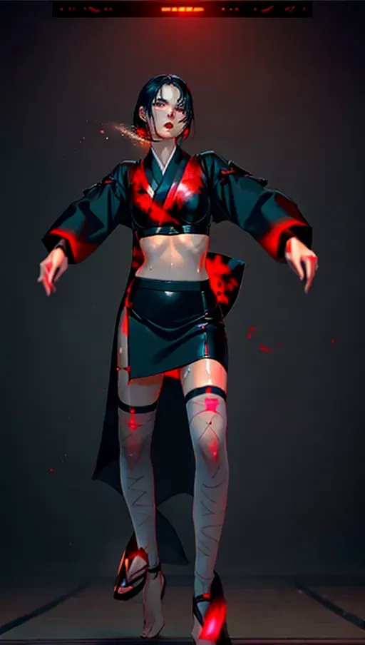 1girl, half body , detailed face, beautiful::5, gorgeous::5, attractive::5, pretty::5, stunning::5, sexy::5, flawless::5, shapely::5, sensual, dirty::5, fatal, lethal, deadly, hurt::5, bruised::5, feudal japan::5, japanese , seductive, surprised, startled, stunned, attacked, ambushed, assaulted, frightened, terrified, alarmed, scared, spooked, panicked, fearful, terrorised, moody lighting::5, night::5, short hair, dark hair, black hair, parted hair, almond shaped eyes, thin lips, solo , masterpiece, ultra high res, professional, photo referenced::5, soft feminine facial features, 27 years old, slender, slim, lean, lithe, pale skin, stockings, thin stockings, black stockings::5, kimono, dark blue kimono, saliva, saliva dripping, summer, thin clothing, sweat, sweaty skin, shiny skin, purple eyeliner, small breasts::5, head twisted, head turned, bra, blood::5, bleeding::5, pain::5, crimson, feet, foot, dorsal, barefoot, bare feet, toes, toe, head tilt, mouth open, mouth agape, parted lips