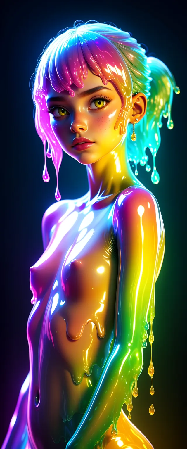 AI Art by MAGENTA CHARIZARD | Dopamine Girl