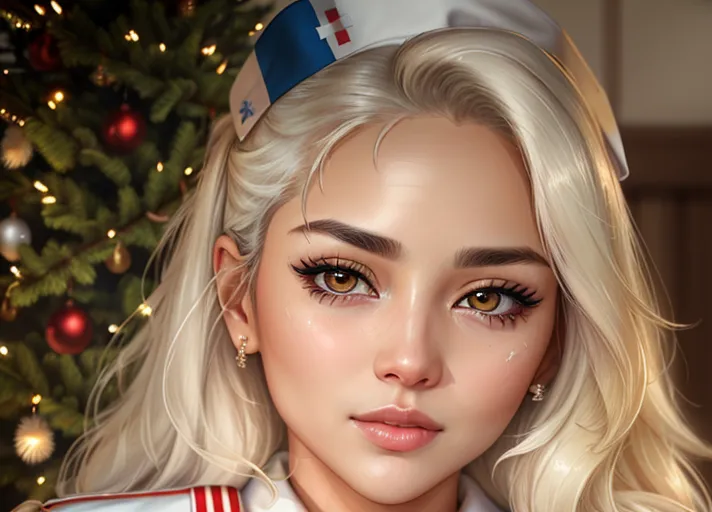 1 military nurse, amazing nurse, curved eyebrow, thik lips, thik oval face, eyeliner, smooth white skin, high height, white skin, tonic body, <lora:dpmg_shirt_pull:1>, taking care of a wounded soldier, <lora:dpmg_breastfeeding_handjob:1>, nipples spraying milk,
sharp focus, high detailled face, compassion, high detailled body, long penis, highly detailled, close up view, ultra realistic, high quality 8k photography