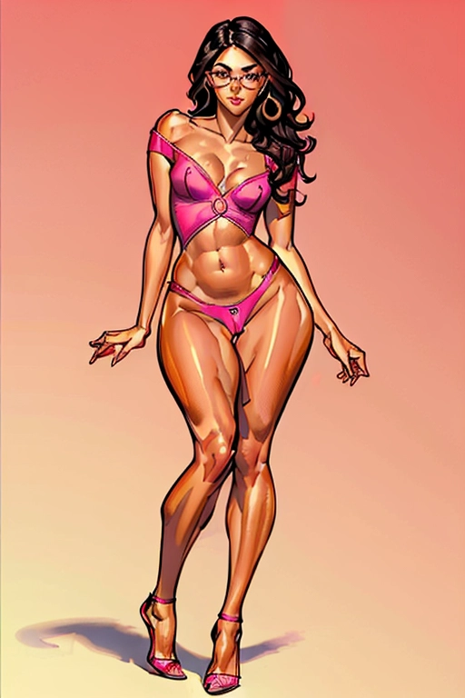 Alexandria Ocasio-Cortez, beautiful, half naked, medium dark hair, round glasses, soft and curvy build, small perky breasts, thin waist, thicc ass, full thighs, smooth legs, cute feet, scruffled unbuttoned casual shirt, pink lingerie, showing us her aroused naked pussy, throbbing aroused clit, naked pussy, naked ass, throbbing brown anus, walking In a hotel room at night alone, ((high definition)), ((4k quality)), ((excellent lighting)), ((great shading)), ((pristine detail)), ((really clear picture)), ((beautiful vibrant colors)), ((accurate at lower prompt guidence)), ((ultra realistic)), (((five fingers per hand))), (((two arms per person))), (((two legs per person))), (((two hands per person))), (((two feet per person))), ((((100 percent according to prompt))))