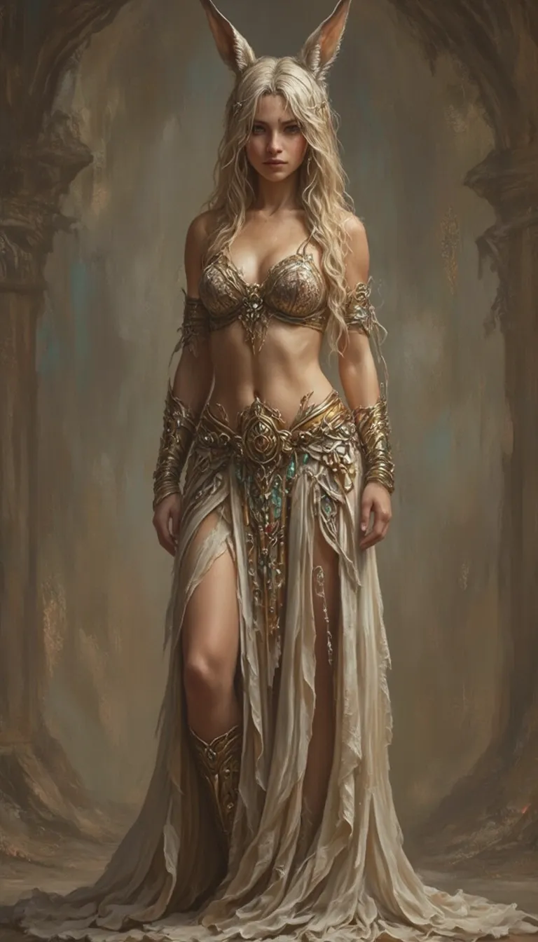 I in a Harem of beautyfull female nude fantasy races