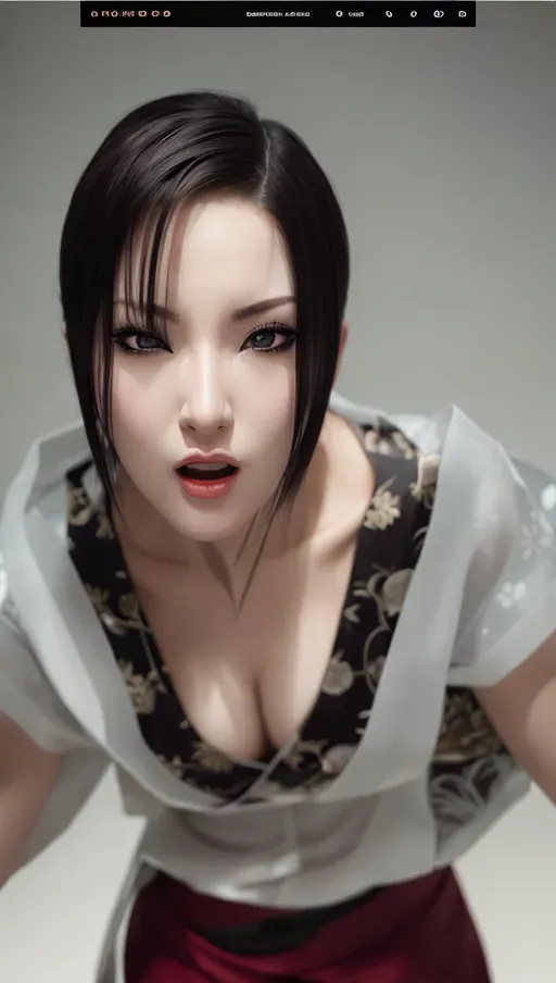 1girl, portrait, detailed face::5, beautiful::5, attractive::5, sexy::5, flawless::5, shapely::5, sensual, dirty::5, fatal, lethal, deadly, hurt::5, bruised::5, feudal japan::5, japanese , seductive, surprised, startled, stunned, attacked, ambushed, assaulted, frightened, terrified, alarmed, scared, spooked, panicked, fearful, terrorised, moody lighting::5, night::5, short hair, dark hair, black hair, parted hair, almond shaped eyes, eyes open::5, eyes wide::5, eyes wide open::5, thin lips, solo , masterpiece, ultra high res, professional, photo referenced::5, 23 years old, young adult::5, slim, pale skin, kimono, dark red kimono, saliva, saliva dripping, summer, thin clothing, sweat, sweaty skin, shiny skin, purple eyeliner, small breasts::5, pain::5, head tilt, mouth open, mouth agape, parted lips, bending, bent, 1 character, long sleeves::5, loose top, bags under eyes, teeth,