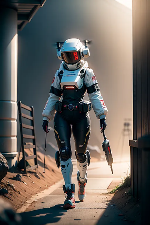 8k, digital photo of, sci-fi drone