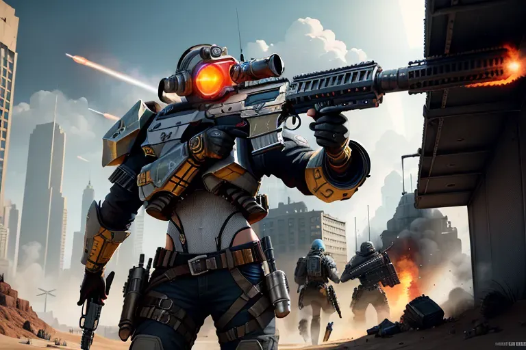 masterpiece x best_quality, weapon viewport, first person viewport, first-person viewport, first person weapon view, first-person weapon view, weapons, armor, action-packed, photorealistic graphics, futuristic, power armor, pov, first-person perspective, armored, power armored, FarCry type characters x Wolfenstein The New Colossus type characters x Fallout New Vegas type characters, poles of corpses in the background, futuristic weapon, Underground Tunnel Station, post-apocalyptic, dystopian, TPU:1, FarCry2, FarCry3, FarCry3 Privateer, FarCry3 Privateers, sci-fi weapon, energy rifle, flamethrower, plasmathrower, laser rifle, laser weapon, rocketlauncher, urbaneous terrains, urbaneous terrain, urban terrains, urban terrain, cityscape, cityscapes, futuristic army base,