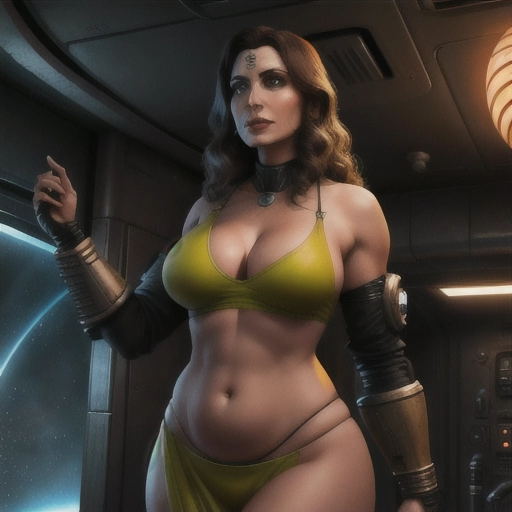 World of women, sci fi, belly