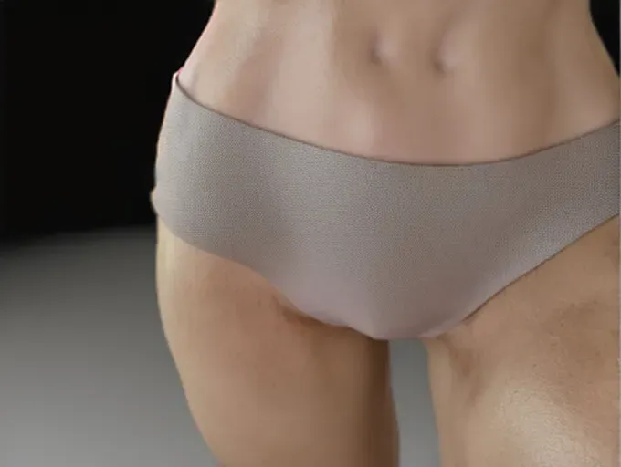 12k UHD 3d style image of a female.