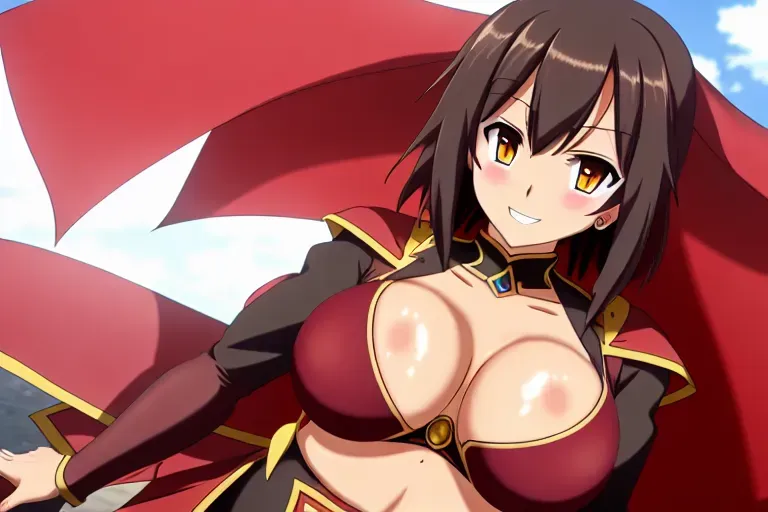 Megumin boobs