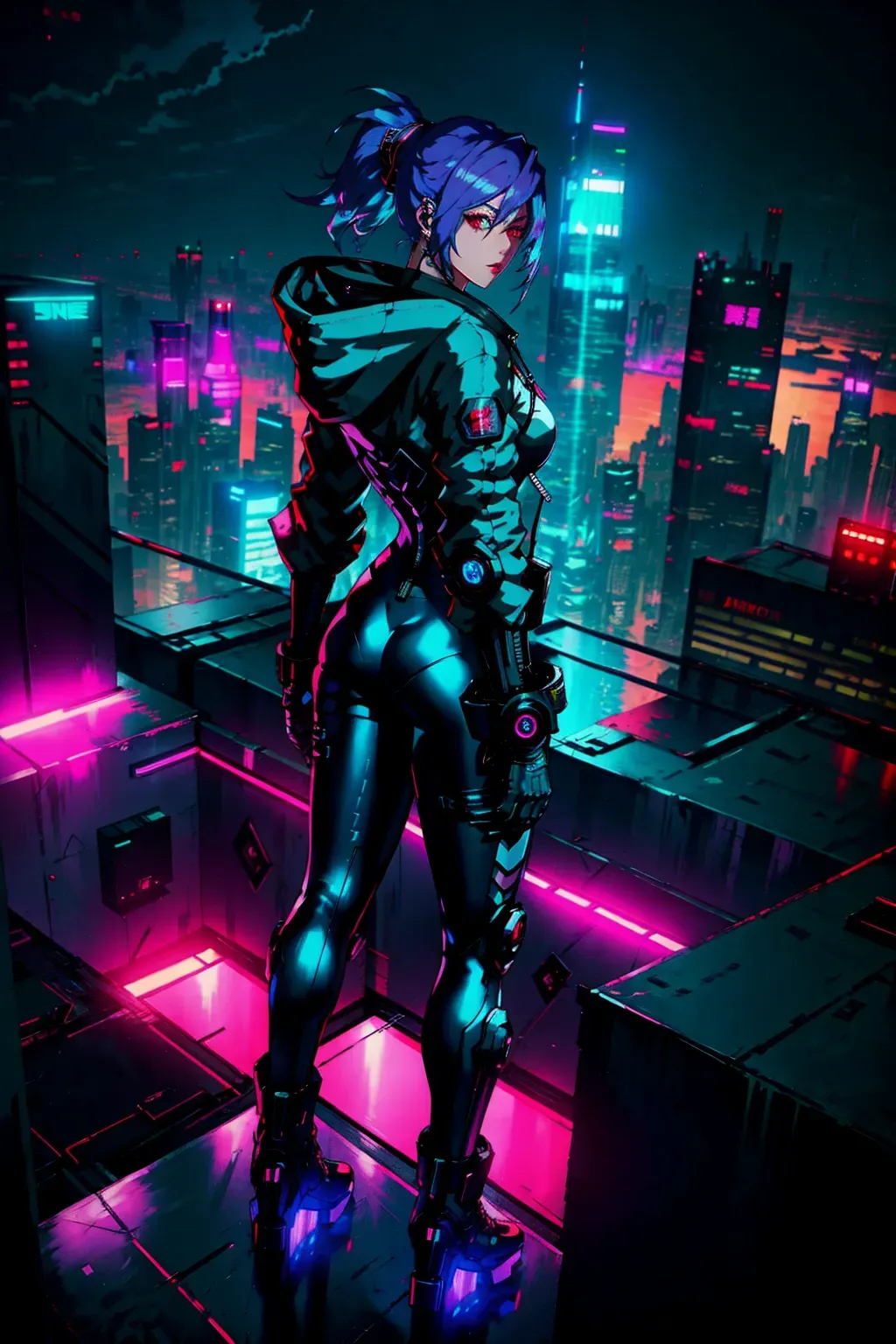 Cyberpunk Anime Wallpapers - Wallpaper Cave