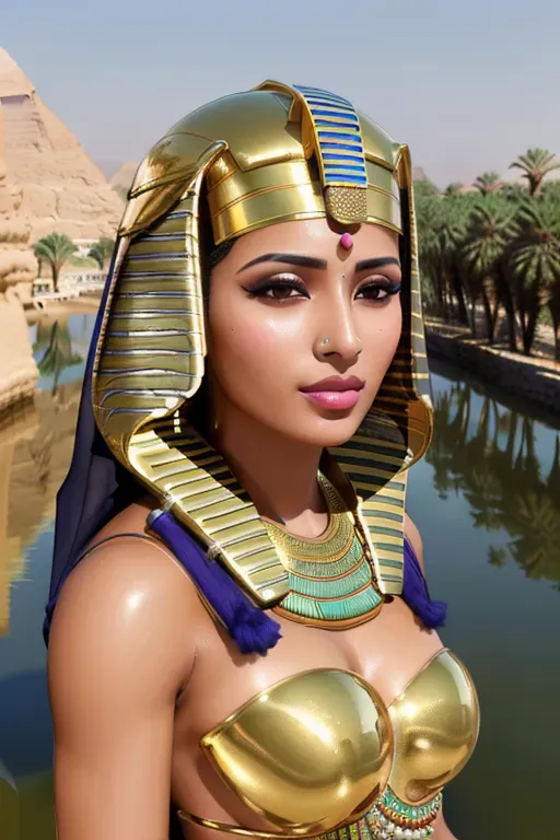 Dopamine Girl A 8k Resolution Photo Shot Of Egyptian Woman Look