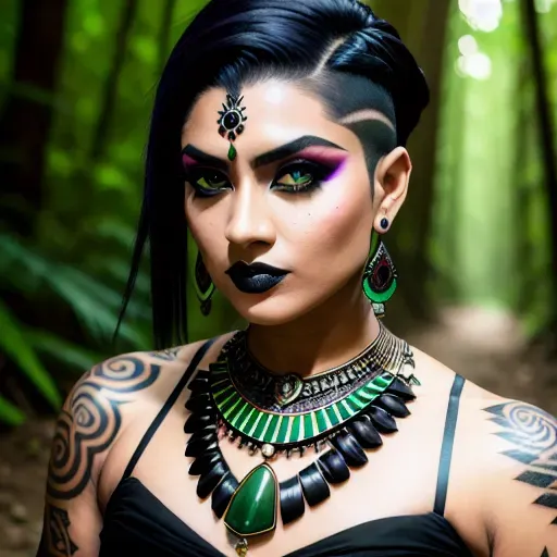 Aztec Princess Makeup