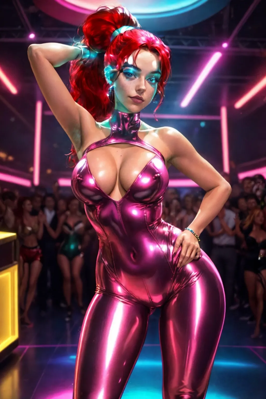 AI Art by Blue Dreamer | Dopamine Girl