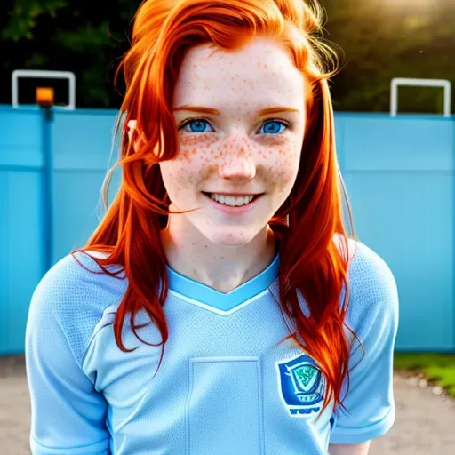 ((photo))image of a 20 year old irish redhead girl, pissing, sporty, freckles, light blue eyes, outdoor, full body, getting fucked, porn