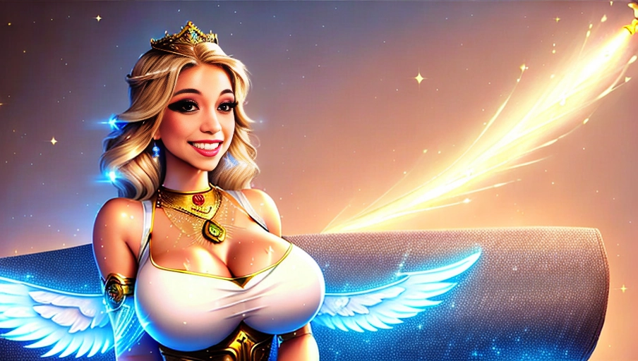 a 64k high detailed photo of body shot of Female HDR Professional ((In outfit))) ((Has sex Attire)) Godly Ultra Detailed Best Quality Most Detailed ((Angel Wings)) Angelic Lighting Love Hope Magic casting Crown Smiling Queen happy Glory Warrior Angels Angelics Positivity Happiness ecstasy enraptured sweaty saving God Royalty Morality Goodness True Good Power Force Authority Ethical Saviour Halo short Hair Always and Forever Sentimental in heat hot ultra hot best best lighting tantric Neutral Brilliant Logical Compassionate Perfect Perfection Exciting Integrity Winged Courage Purity Harmony Beauty mark on upper lip ((Female)) Ethereal Lighting Celestial Lighting (((With Clothes))) ((With God Item)) ((God Tech)) with items of power God Wings ((Afterlife Light)) ((((Flirting))))
Faith in Female (Perfect Tits) (Perfect Ass) (Love Worship) ((Happy Expression)) ((smiling))
(((((5Female))))