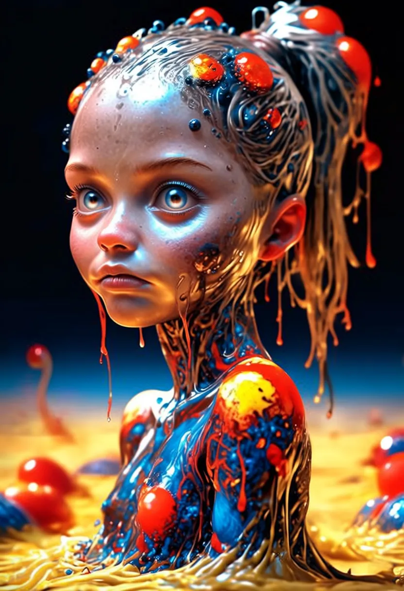 AI Art by MAGENTA CHARIZARD | Dopamine Girl
