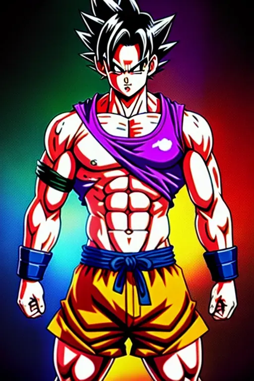 Full body, dragonball, gohan, kid gohan, thong, g string, pool, cartoon network, 4k, vibrant colors, trending on deviantart , trends in artstation, high details, sweaty, erotic, defeated, defeat, blood, cuts, scrapes, bleeding, sweating, porn