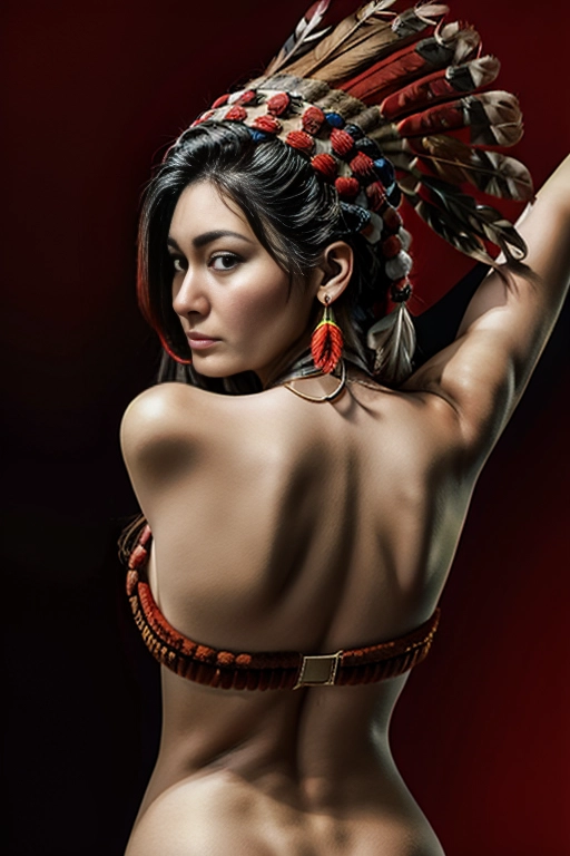 scene, ((((man and a woman fucking from behind, woman getting fucked from behind by a man)))) (((indian chief fucking her from behind))) ,((((view her from front, face to camera)))),
<lora:dpmg_pov_from_below:1.2>,
woman, ((native american)), , ((dark skin)), ((straight half long black hair)), big natural lips, big lower lip,broad chin, Winona, ((young face)), white of her eye, , ((realistic trimmed pubic hair)), ((young curves)), five slender fingers, beautiful face,beautiful lips,curved eyebrows, professional photography , natural lips,
<lora:dpmg_better_bodies:0.3>, ((striking features)),
(((fucked by an indian chief wearing an Indian headdress))), (((fucking her from behind))),
((extremely detailed)), masterpiece, photorealistic, (((best quality))), perfect contrast, ((ultrasharp)), (((extremely detailed portrait))), (vivid colors), ((sharpened picture)), bright colors
<lora:dpmg_add_detail:0.9>, ((bokeh)), vivid contrast,