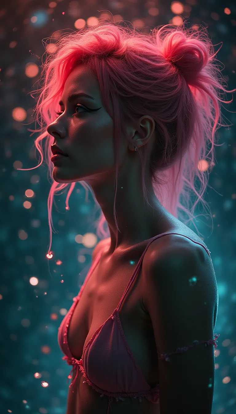 AI Art by MAGENTA CHARIZARD | Dopamine Girl