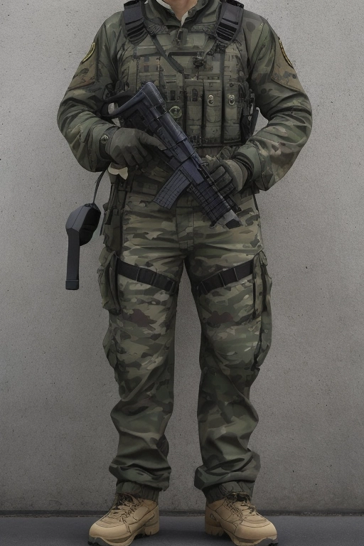 paramilitary guard dog German Shepherd