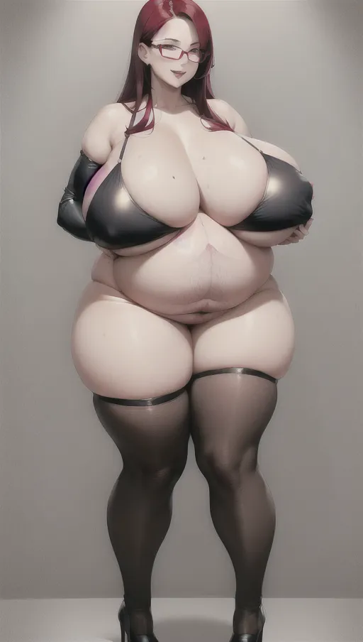 Dark red hair, sexy glasses,Sexy women ,big boobs,pregnant gigantic belly,fat belly, nude fat boobs,weight gain, weight gain big belly, gigantic fat belly,fat belly ,huge pumped up belly, nylon Socks, black high heels boots, nude boobs, <lora:dpmg_pov_Big_fat_belly:1> , vore ,vore belly, prey i a vore belly, women vore, (women vore belly), big big vore belly,(belly digestion sounds effects), belly rumble gurgle, big belly fetish,nude, scat, pooping scat, (((a very large round bloated stomach))),the belly is filled with 4 whole watermelons a huge belly, the stomach is extremely large, inflated like a balloon